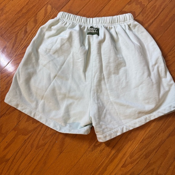 DAILY DRILLS 100% Cotton Drawstring Shorts in Surf Sz. XS/S - Picture 4 of 8